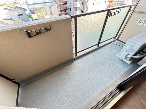 バルコニー　※別部屋の写真です