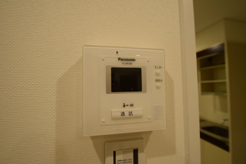 セキュリティ　モニター付のインターホンです！