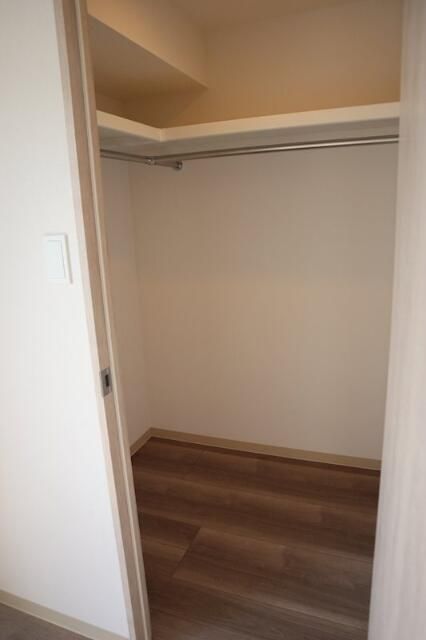 収納　大きなスペースがあり、収納には困りません