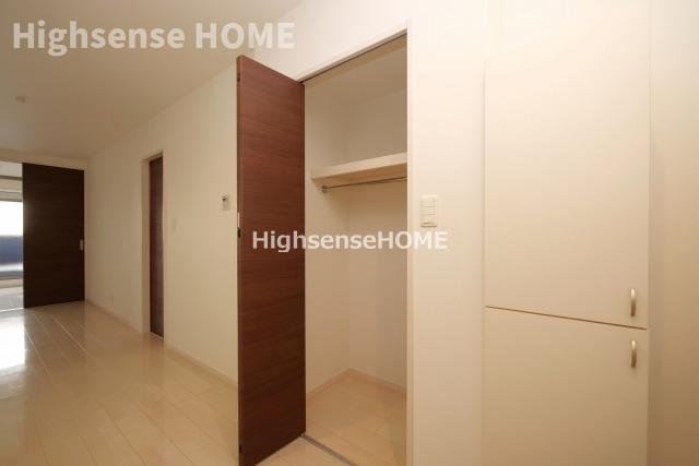 収納　大きなスペースがあり、収納には困りません