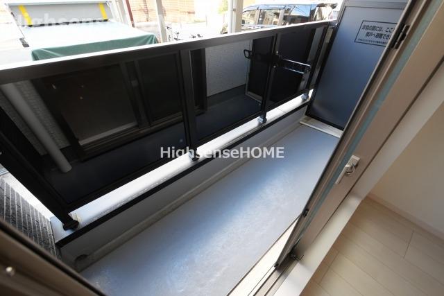 バルコニー　バルコニーがあります