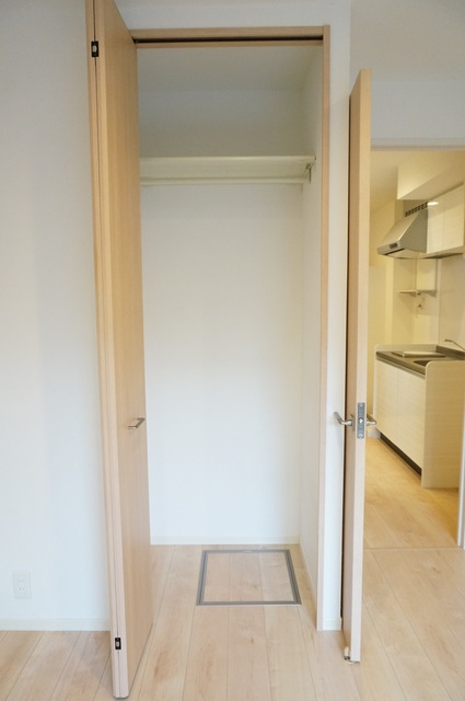 収納　収納はクローゼットタイプなので、整理整頓はかどります☆