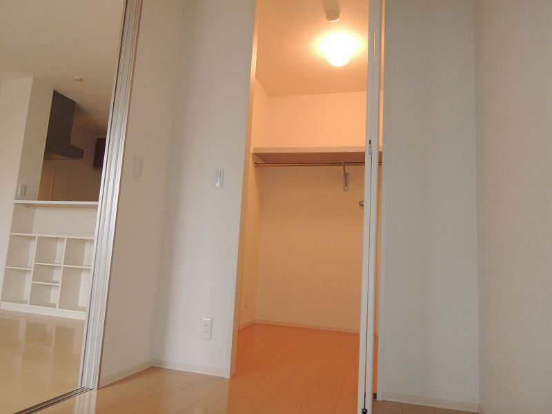 収納　ウォークインクローゼット