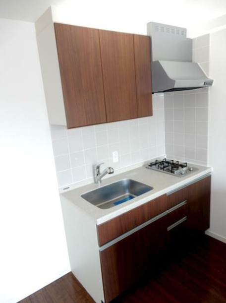 キッチン　■２口ガスコンロシステムキッチン