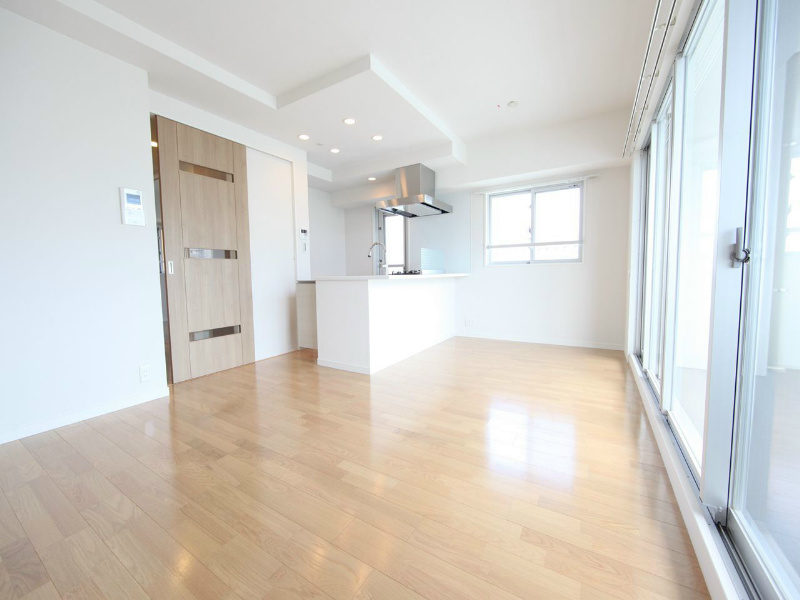 居室・リビング　ＬＤＫ12.9帖　角部屋（窓付）カウンターキッチン