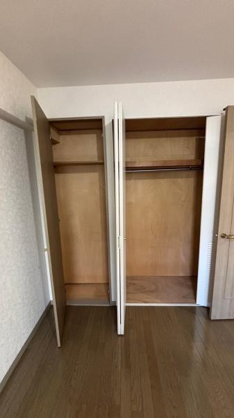 収納　写真は同タイプの別のお部屋のものです。