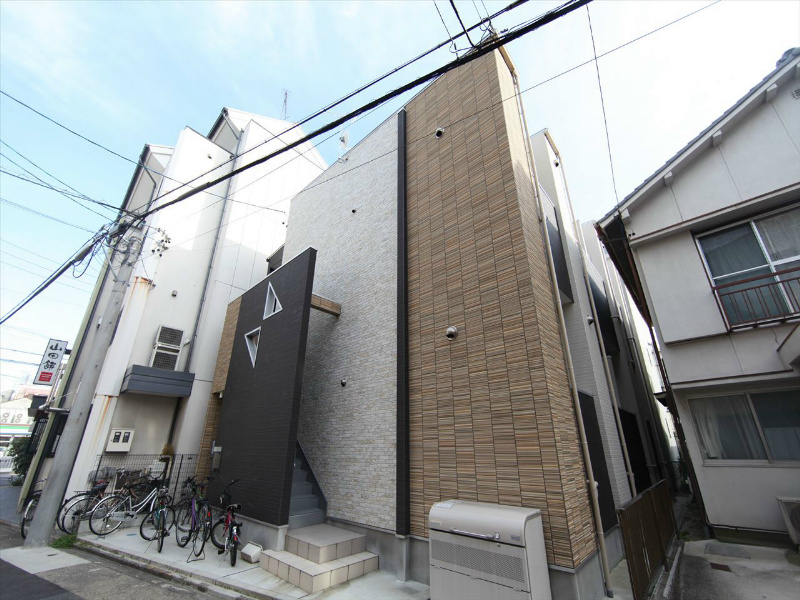 建物外観　外観　デザイナーズ　光インターネット無料