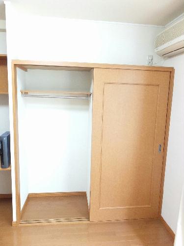 収納　広めのクローゼットになります