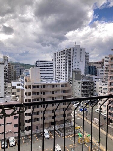 眺望　バルコニーからの眺望（2021年5月撮影）