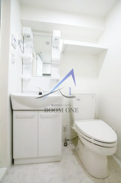 洗面設備　洗面台です。