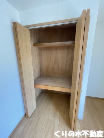 収納　十分な収納スペースがあります