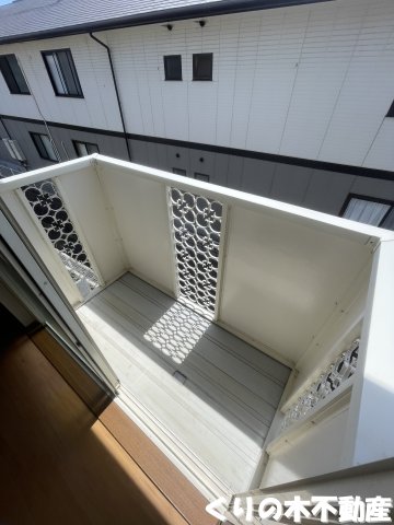 バルコニー　広々としたバルコニーです