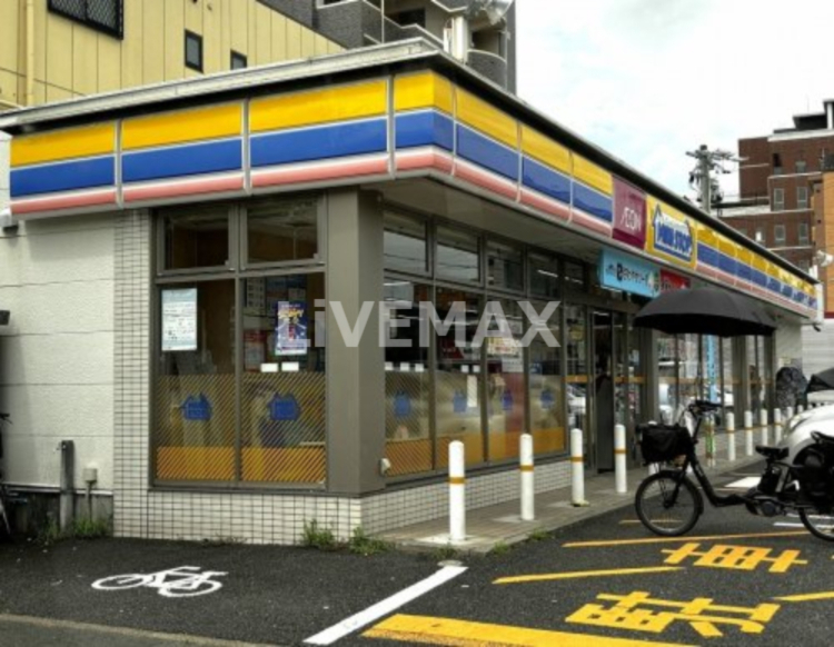 コンビニ　ミニストップ 名古屋荒子店（コンビニ）まで322m