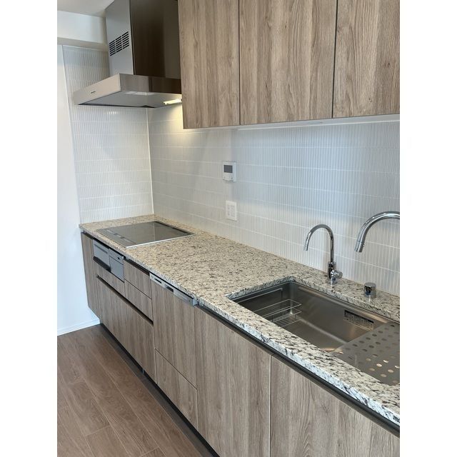 キッチン　■グリル付ガスコンロシステムキッチン■都市ガス♪