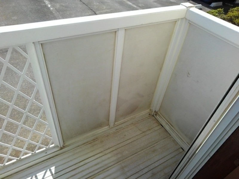 バルコニー　図面と現状に相違がある場合には現状を優先