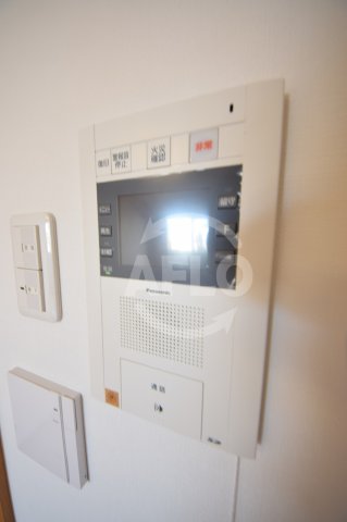 セキュリティ　アリヴィオ夕陽ヶ丘　TVモニター付きインターホン