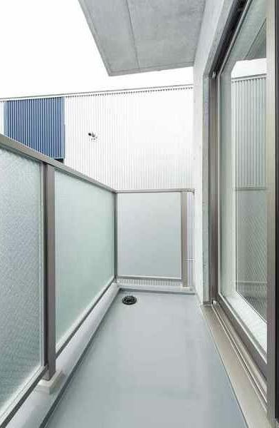 バルコニー　洗濯物も干せます☆