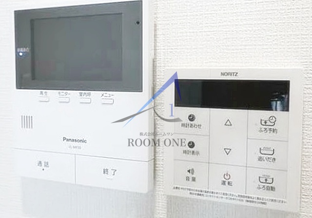 セキュリティ　モニター付きインターホンです。