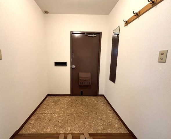 玄関　ゆったりとした玄関です