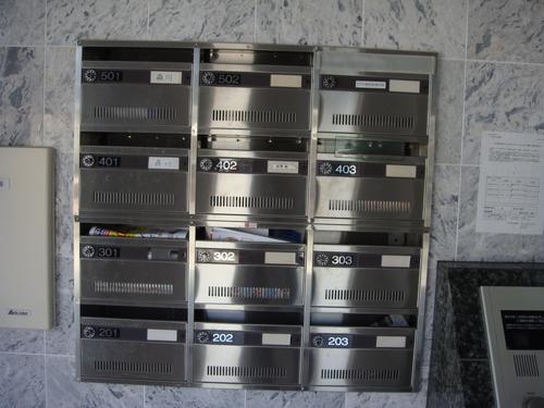 その他共有部分　集合ポストです