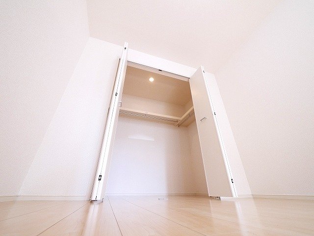 収納　収納があります