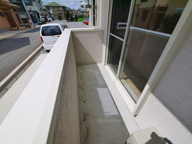 バルコニー　バルコニー付きです