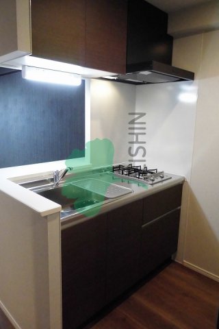 キッチン　シンプルな清潔感のあるキッチンです！