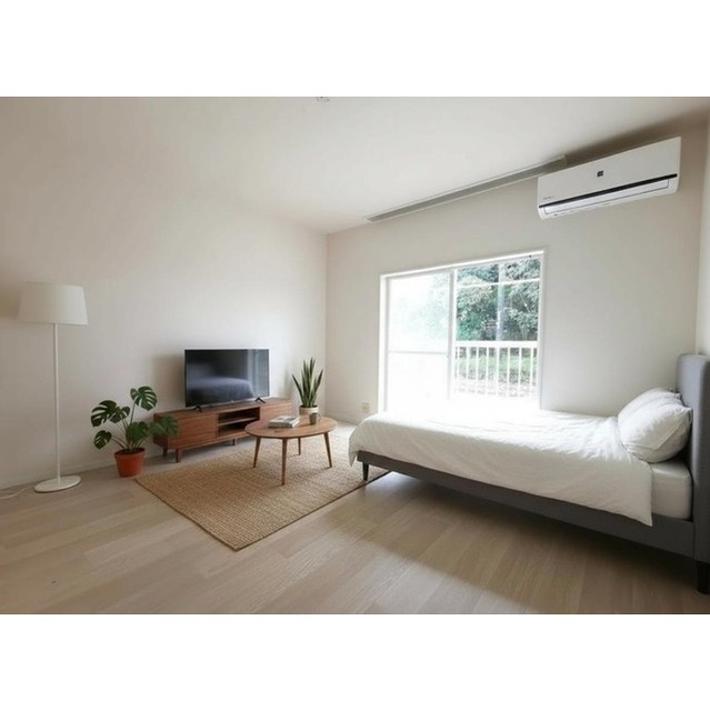 居室・リビング　家具家電はＡＩイメージ。別号室。