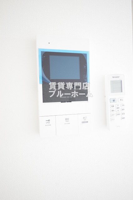 セキュリティ　モニター付きインターホン！