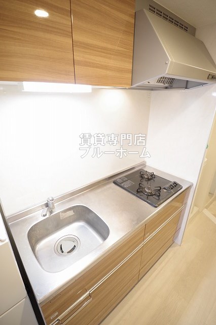 キッチン　2口コンロのシステムキッチン！