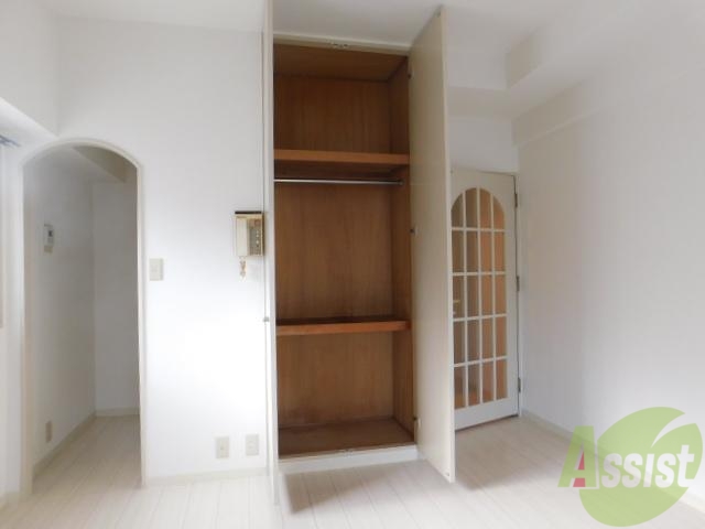 収納　広々したお部屋です。