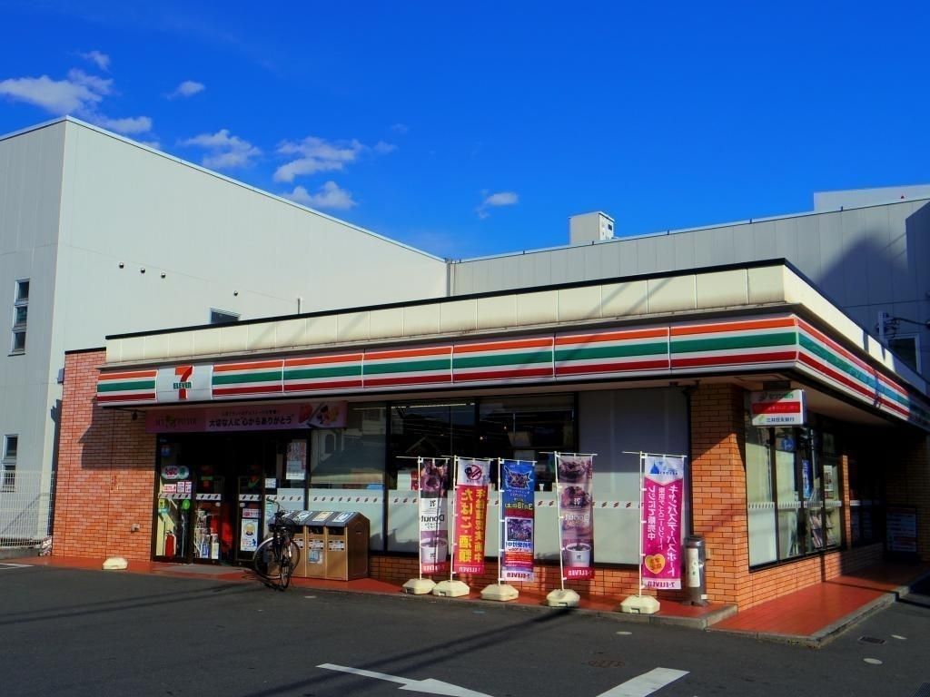 コンビニ　セブン-イレブン江戸川東葛西２丁目店（コンビニ）まで390m