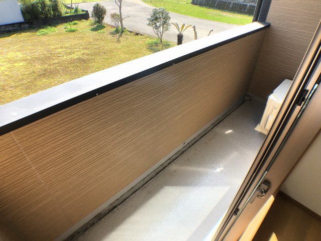 バルコニー　眺望良好のバルコニー★