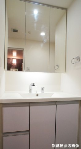 洗面設備　忙しい朝には欠かせない洗面所です♪