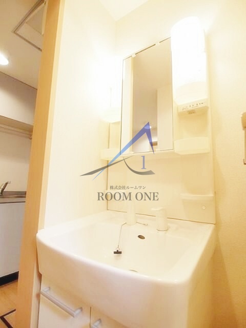 洗面設備　洗面台です。