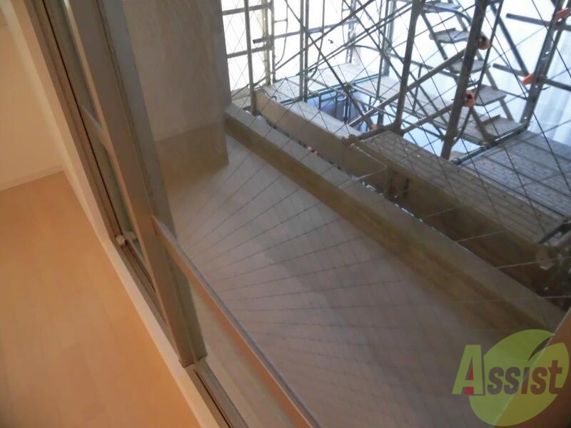 バルコニー　天気のいい日は気持ちが良いですよーー