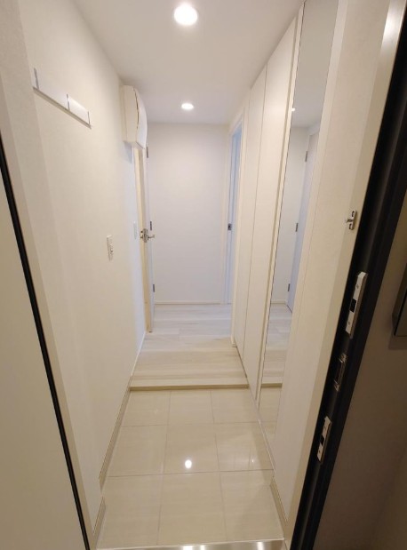 玄関　落ち着いた玄関です