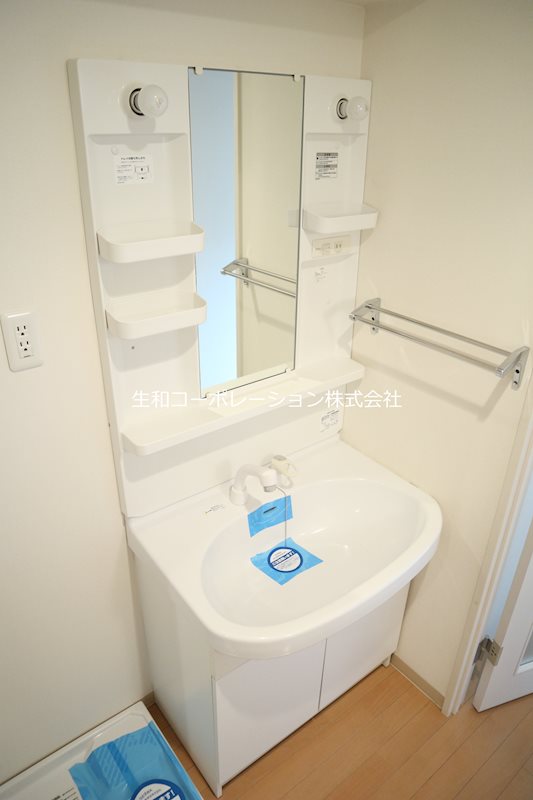 洗面設備　独立洗面所。