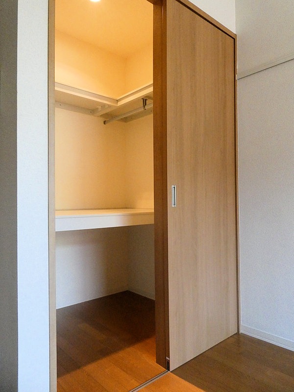 収納　ＷＩＣは奥行があり、収納力◎