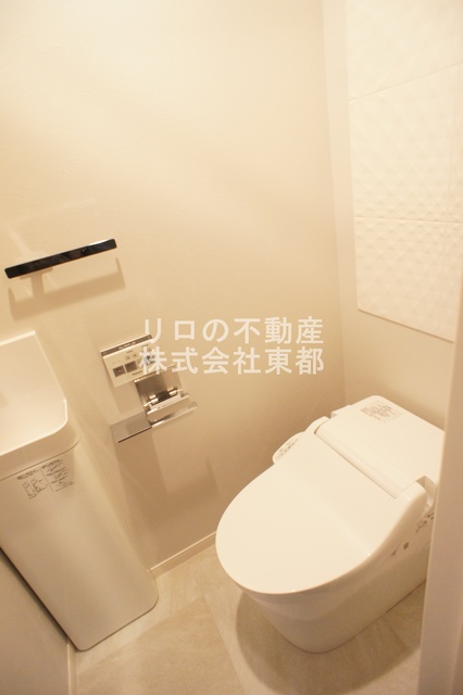 トイレ　洗浄便座付です！