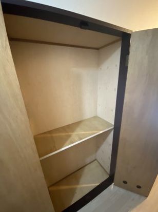 収納　大きなスペースがあり、収納には困りません