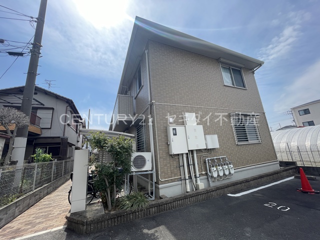 建物外観　インターネット無料・エアコン付き