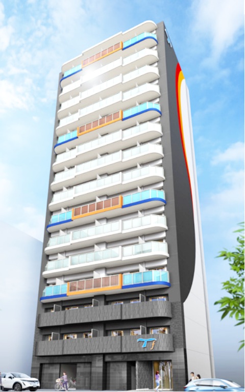 建物外観　セレニテフラン谷町四丁目アリエ