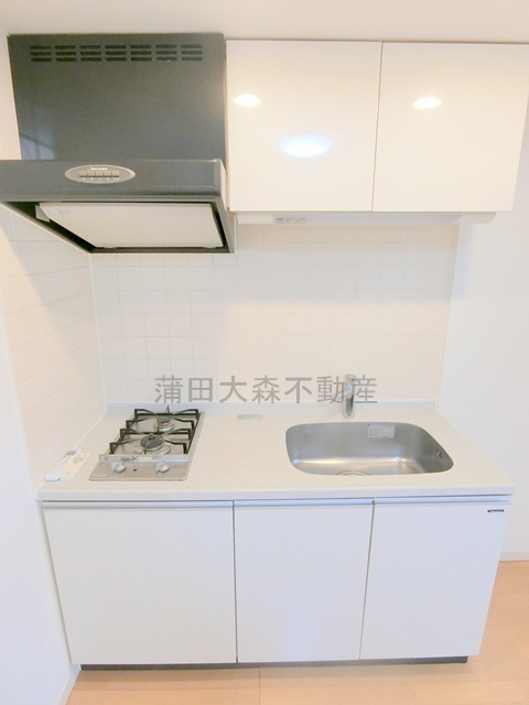 キッチン　2口ガスシステムキッチン