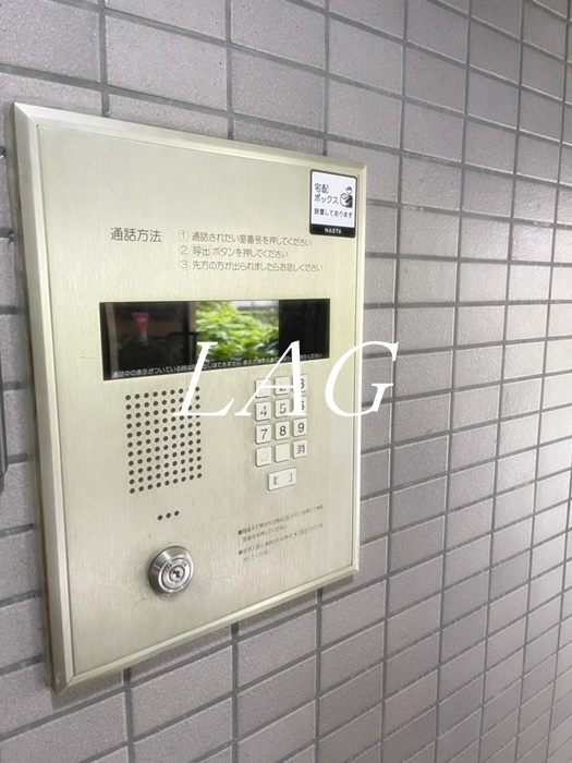 セキュリティ　オートロックです。