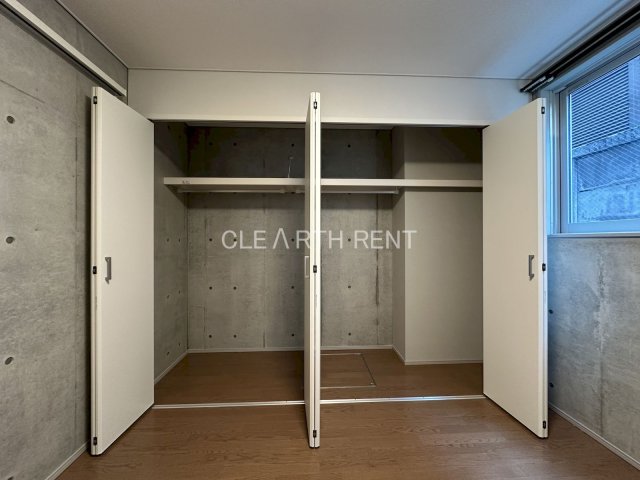 収納　収納力のあるクローゼットが魅力的