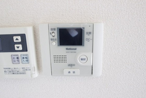 セキュリティ　※別部屋の写真です