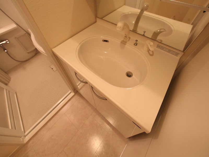 洗面設備　脱衣所　独立洗面台（シャンプードレッサー付）