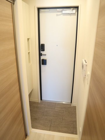 玄関　スッキリまとまった玄関です