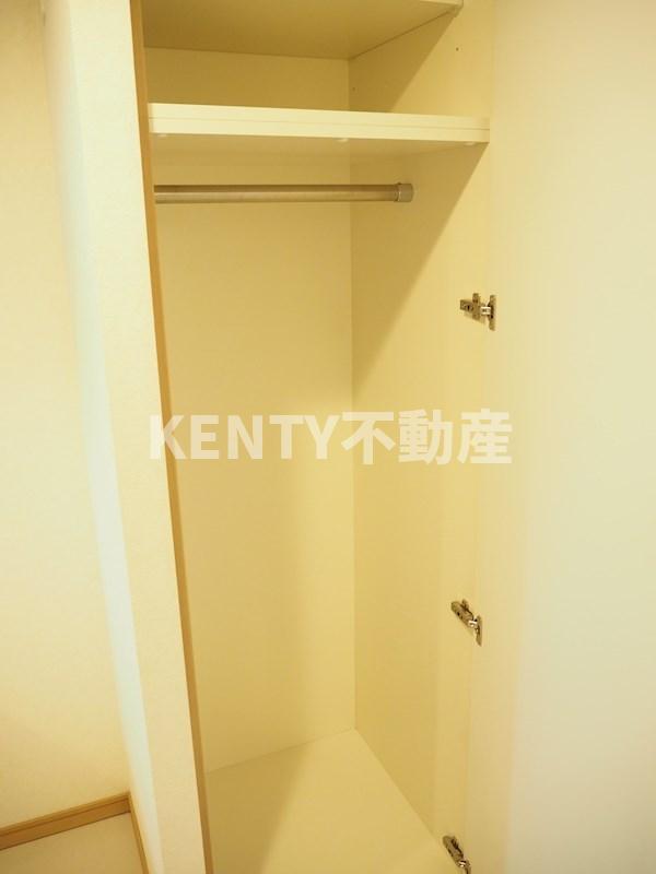 収納　収納のためのスペースです